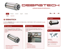 Tablet Screenshot of debastech.com